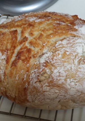A picture of Seanie McCracken's No kneed Artisan Bread.