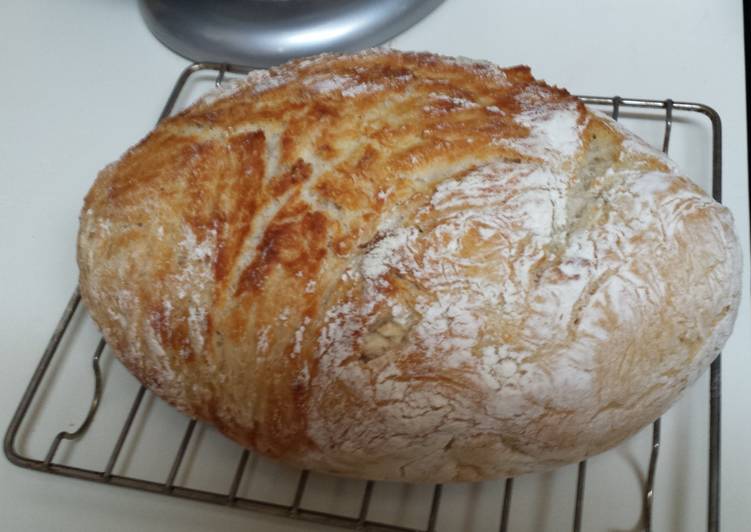 Easiest Way to Make Super Quick Homemade Seanie McCracken&#39;s No kneed Artisan Bread