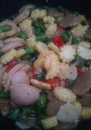 Foto resep Tumis Janten Buncis Pedas
