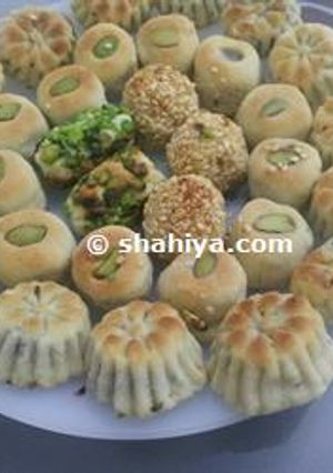 صورة لوصفة طريقة عمل معمول الفستق والعجوة