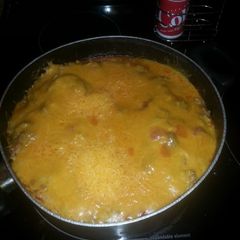 A picture of Taco rice.