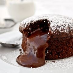 A picture of Delicious Chocolate Lava Cake.