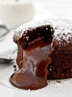 A picture of Delicious Chocolate Lava Cake.