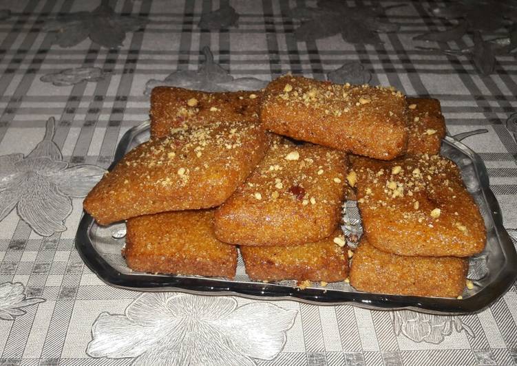 Recipe Of Perfect مبسس مقلي ومعسل