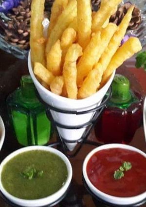 A picture of Aalo k pakode🍟.
