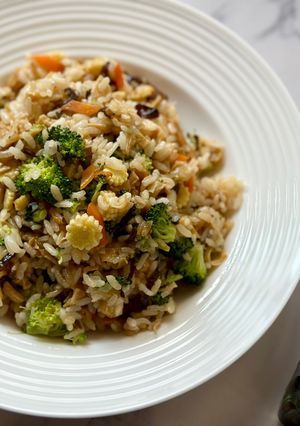 松露炒飯(純素) 的食譜成品照片