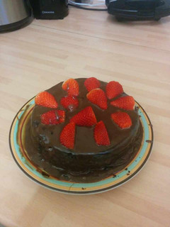 A picture of Chocolate cake.