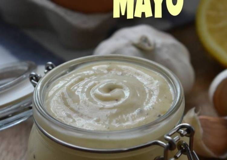 Resepi MAYO BAWANG PUTIH 10 minit yang Cepat