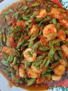 Foto resep Balado udang pete 🦐