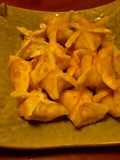 Deep-Fried Kabocha Squash and Tuna Gyoza
