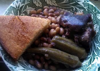 Easiest Way to Recipe Delicious Purple hull peas