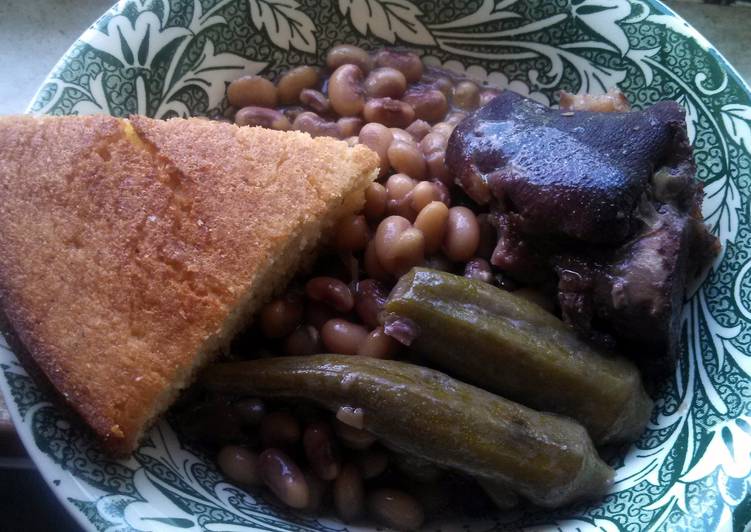 How to Make Quick Purple hull peas