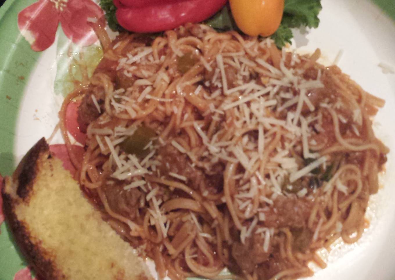 SWEET & SPICY SPAGHETTI