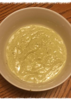 A picture of Basil Habanero Ranch Spread/Dip.