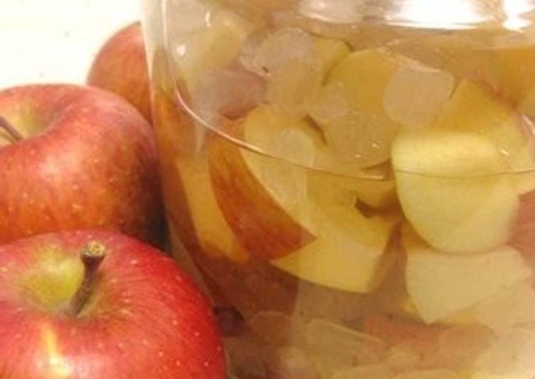 Recipe of Speedy My Family&#39;s Healthy Apple Vinegar Drink