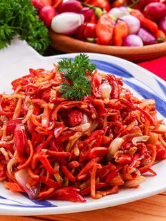 Foto resep Resep Tumis Kulit Melinjo