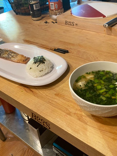 A picture of Miso soup.