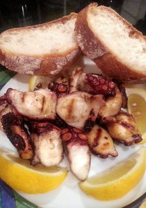 A picture of Chargrilled Octopus.