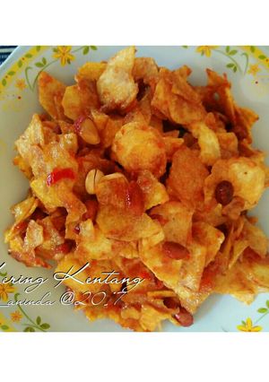 Foto resep Kering Kentang Pedas Manis Gurih