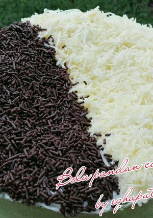 Foto resep Bolu pandan meses keju