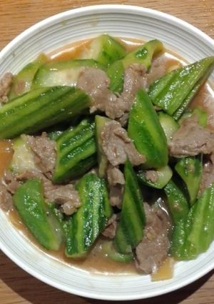 A picture of Melon w/Pork.