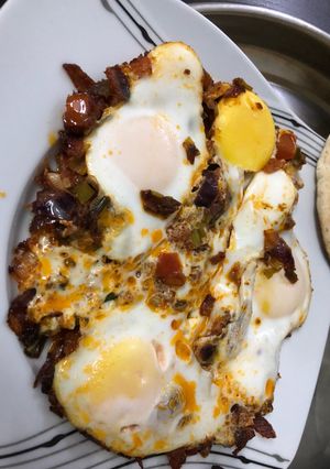 صورة لوصفة شكشوكة بالبيض