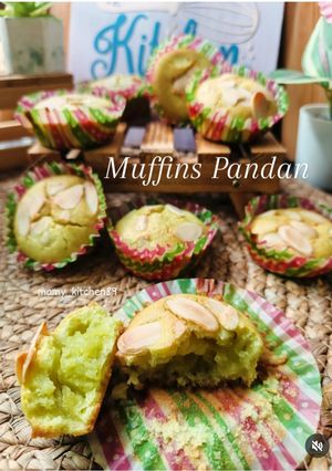 Gambar Muffin Pandan
