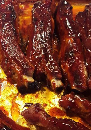 Una foto de Costillas Hawaianas