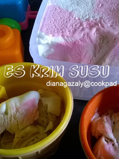 Foto resep Es Krim Susu 'homemade'
