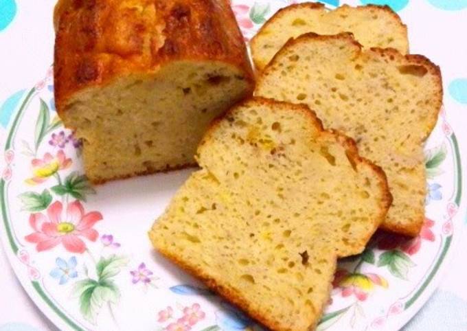 Moist Banana Cake (with 1 tablespoon of vegetable oil)