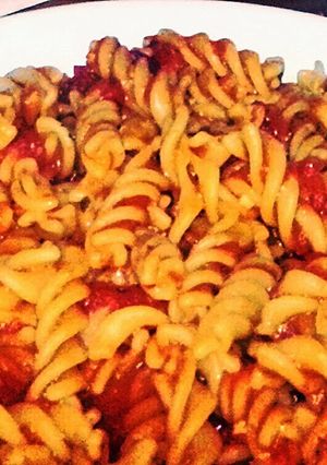 A picture of Authentic Italian Tomato Pasta.