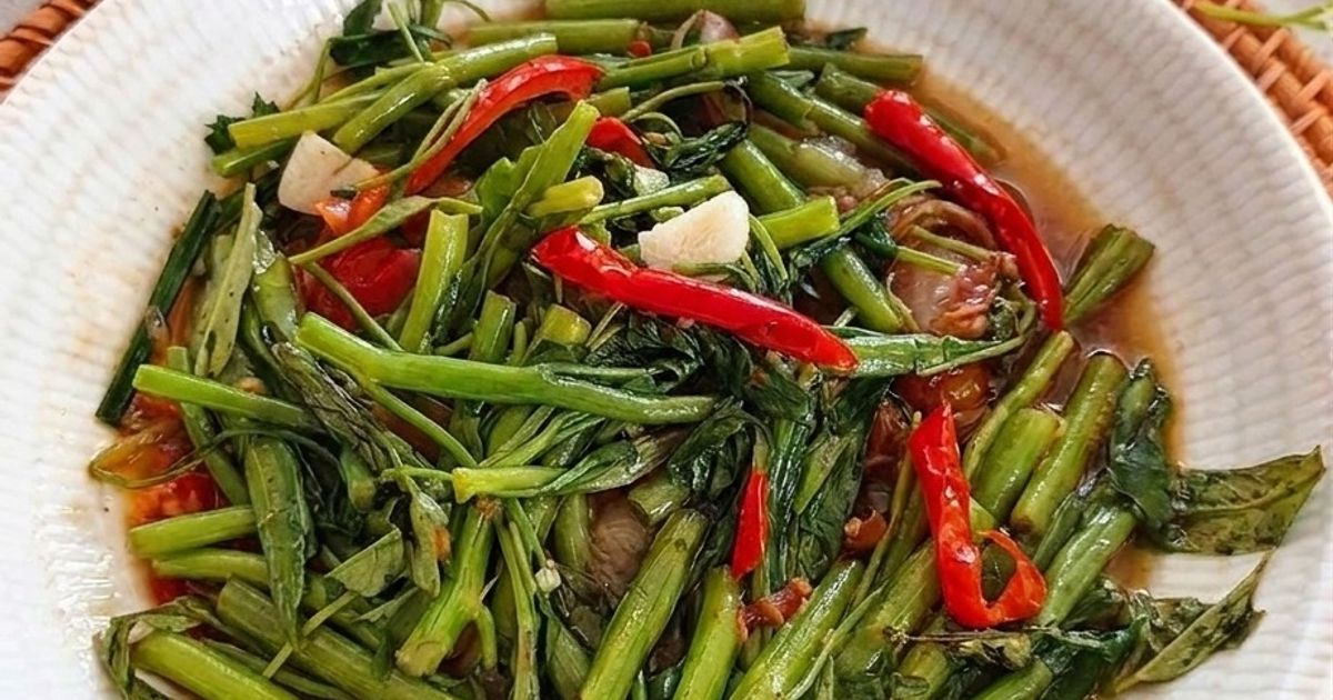 Cah Kangkung Saus Tiram Simpel