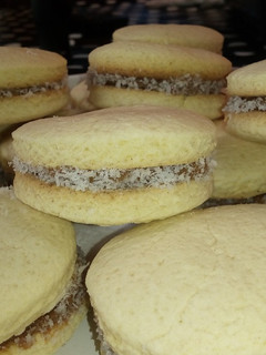 Una foto de Alfajores de maicena