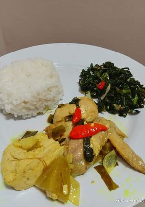 Foto resep Pepes ayam simple tanpa daun pisang