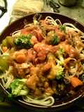 Mae's Orange Sesame Chicken with Veggie Stir Fry