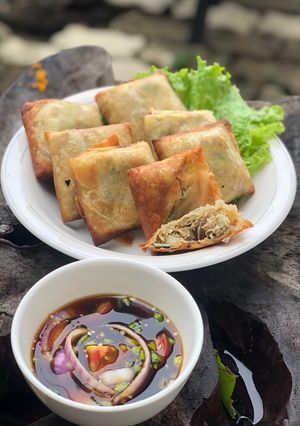 Foto resep Martabak telur kari