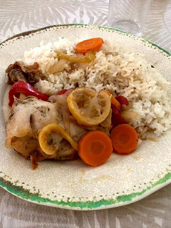 Una foto de Pollo escabechado con vinagre de kombucha