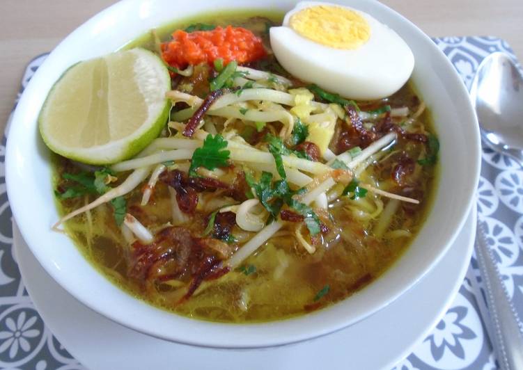 Resep Chicken Rice In Soup (Soto Ayam) Anti Gagal