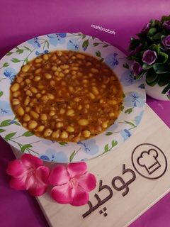 عکسی از دستور خوراک جوانه نخود و لوبیا سفید 😊