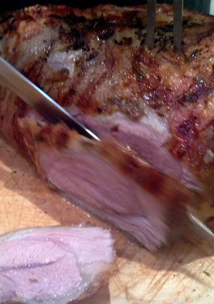 A picture of Roast Leg Of Lamb.