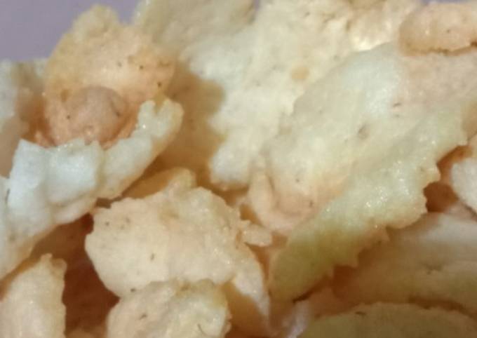 Cara termudah memasak Krupuk nasi mekar dan renyah dijamin spesial