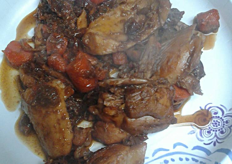 Recipe of Favorite Cherry chicken with carrots