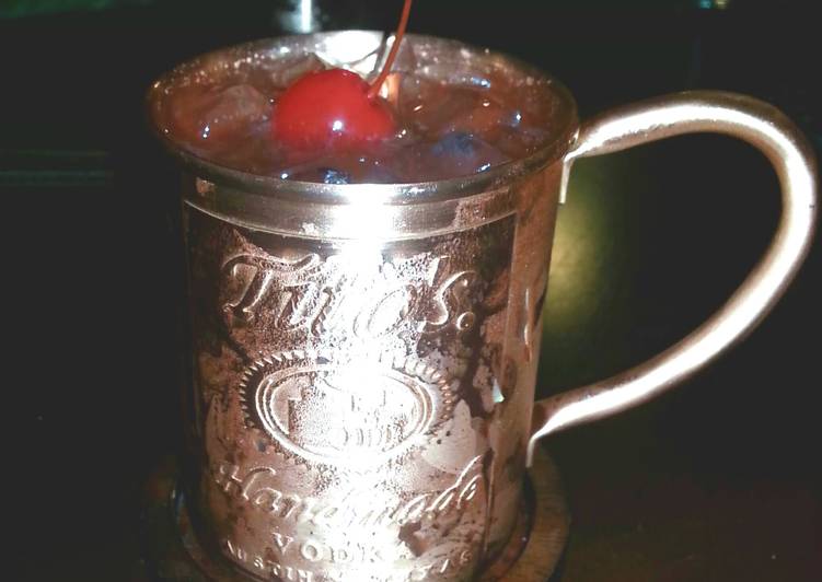 Simple Way to Cook Delicious Cherry Moscow Mule