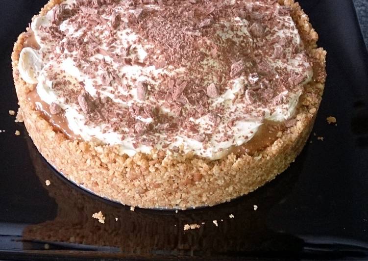 Simple Way to Prepare Homemade banoffee pie