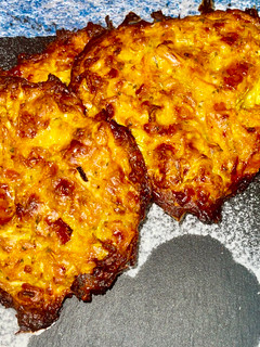 Una foto de Tortitas de calabacín y zanahoria