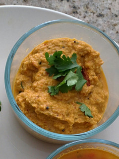 A picture of Dosakai(Cucumber) Chutney.