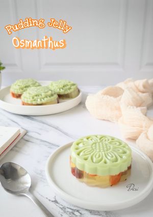 Foto resep Pudding Jelly Osmanthus