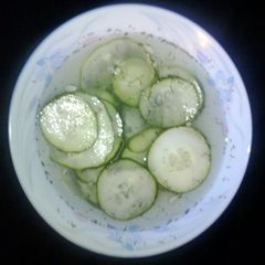 A picture of Hamburger Pickle Slices.