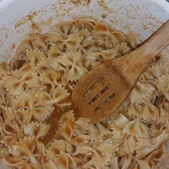 A picture of Taco pasta.