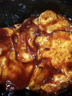 A picture of Crock Pot BBQ Pork Chops.
